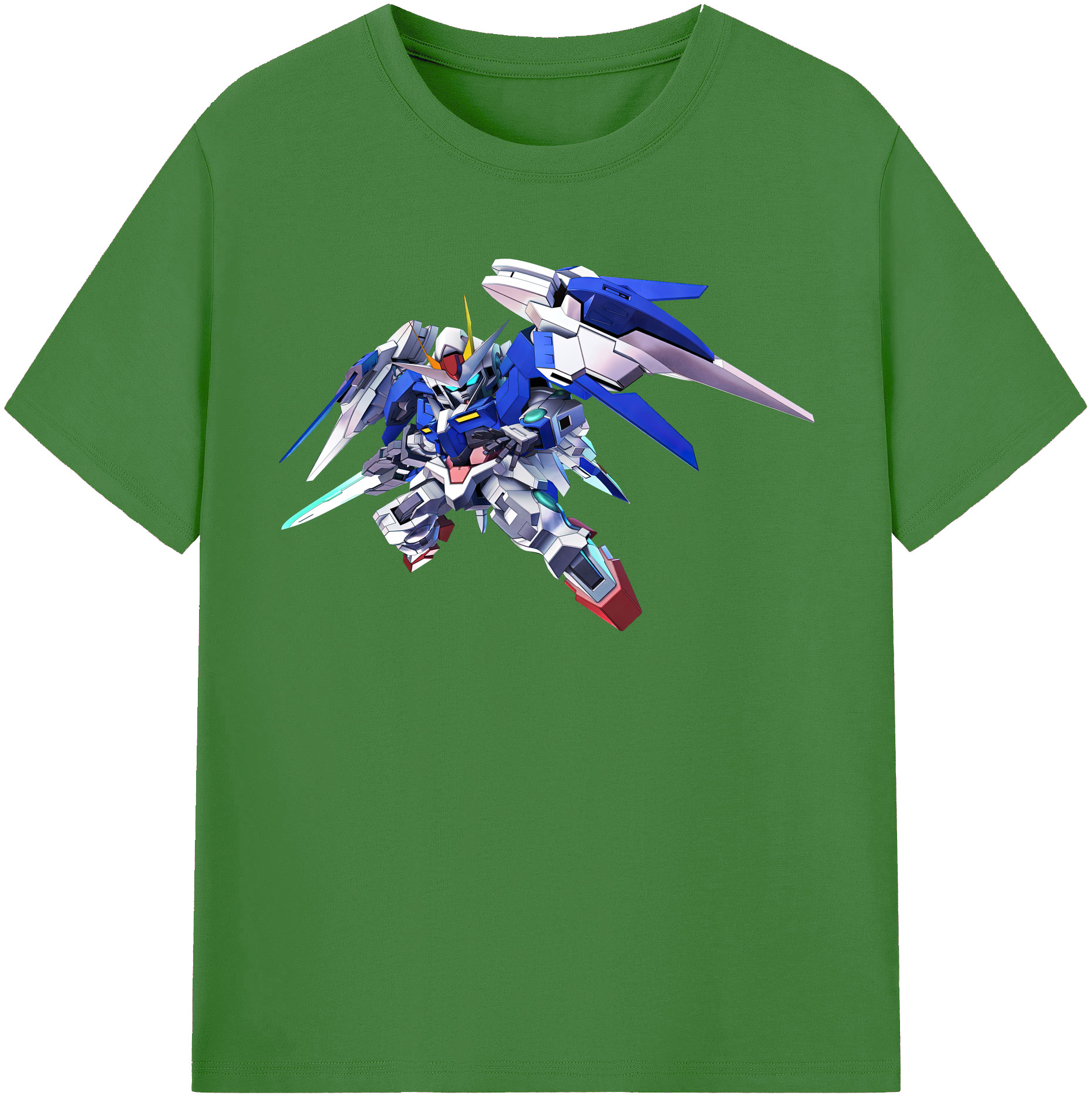 （画像用） 機動戦士ガンダム Mobile Suit Gundam レディースカジュアルプリントTシャツ（綿100％）